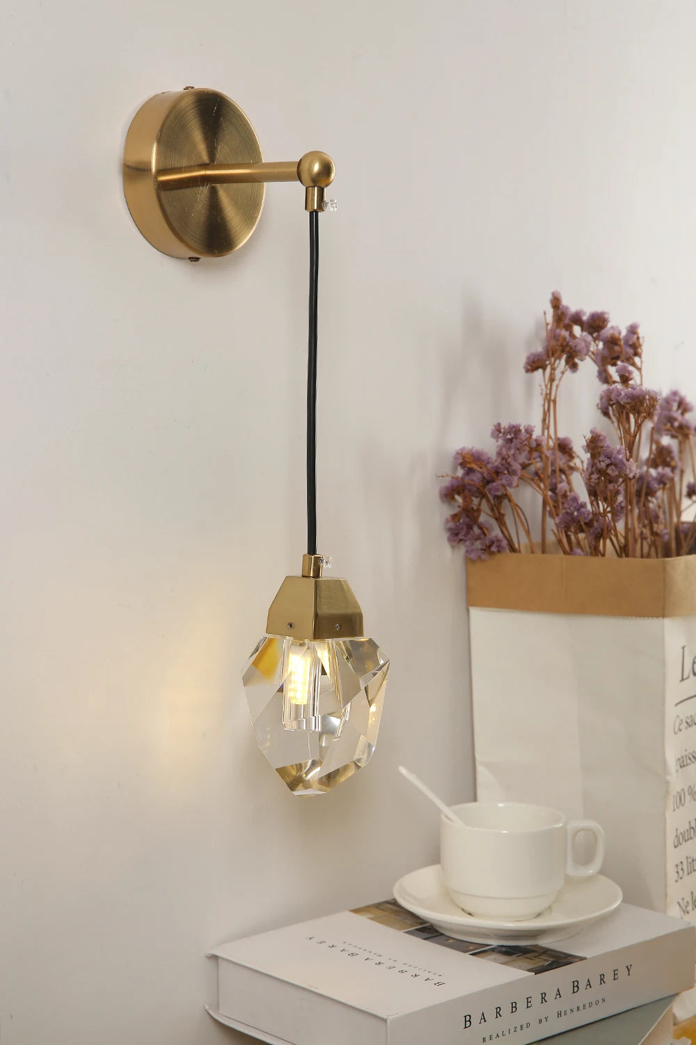 Modern Gold G9 Luxury Wall Sconce