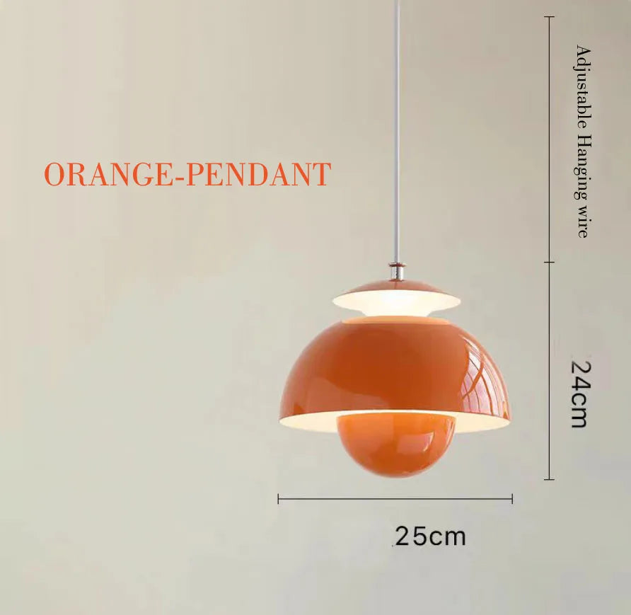 Nordic Modern Semicircle Pendant Light