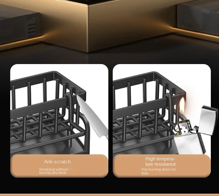 Prateleira de cozinha, escorredor de pano de limpeza, suporte para esponja de limpeza, lava-loiça de água, lava-loiça de água, artefacto de lava-loiça de água