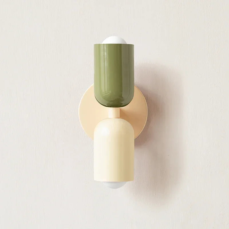 Nordic Colorful Minimalist Wall Lamp