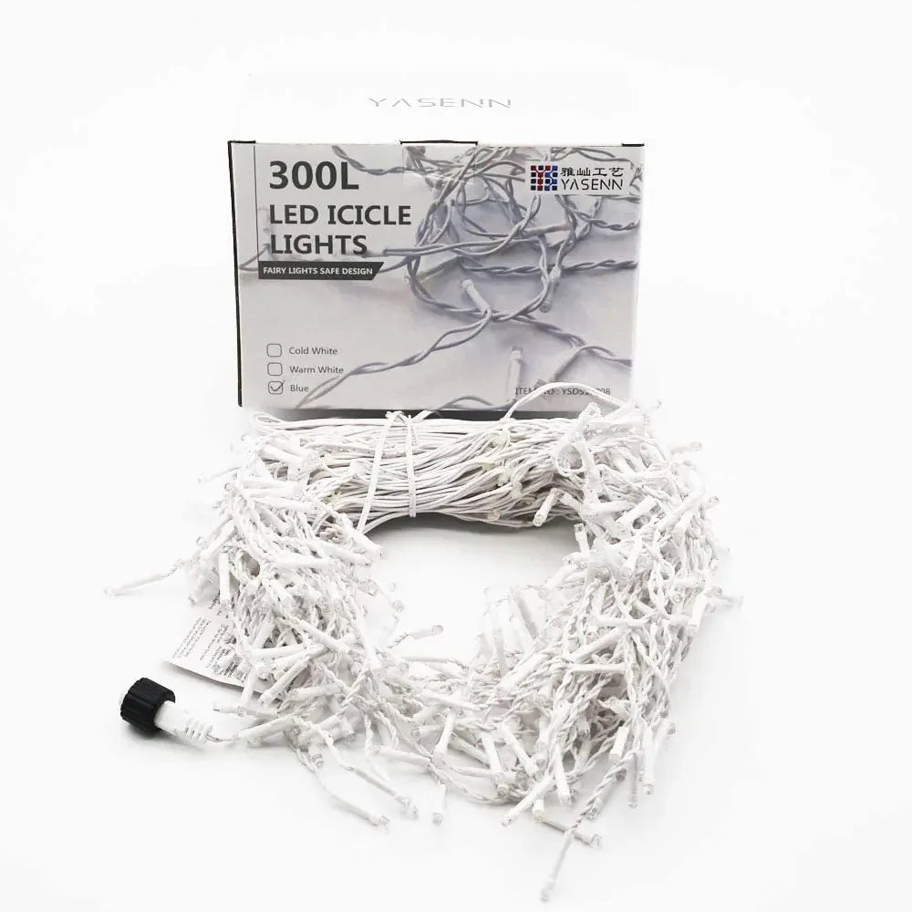 2025 LED Icicle Street Garland (4m × 0.6m)