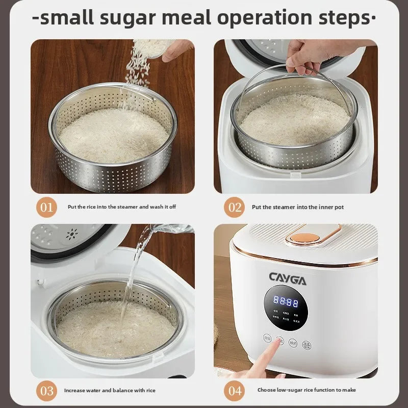 3L Smart Multi-Purpose Mini Rice Cooker