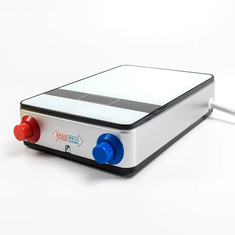 Aquecedor de água elétrico instantâneo de temperatura constante para casa de banho, cozinha e duche, 6500W (novo) - Modelo 2025