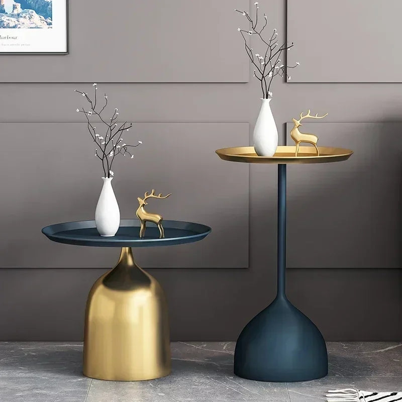 Nordic Marble Gold Side Table