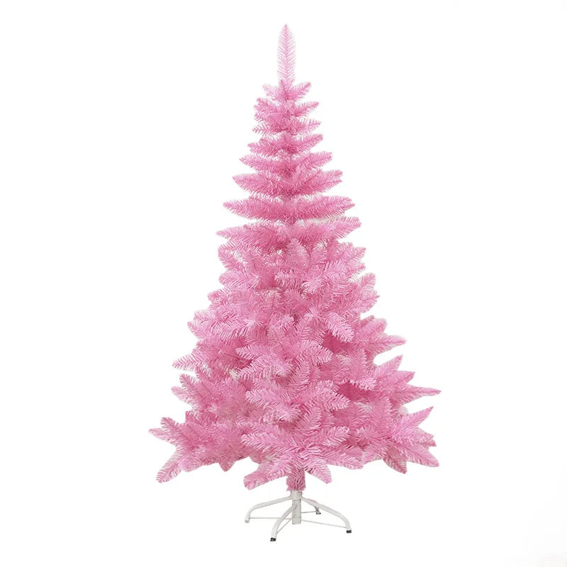 Artificial Pink Rose Christmas Tree Decor