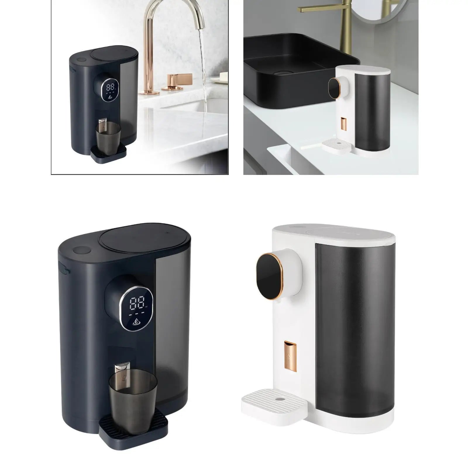 Automatic Wall-Mounted Mouthwash Dispenser