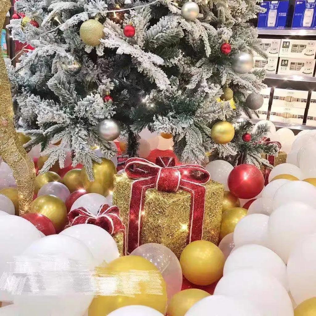 Encrypted PE & PVC Snowflake Christmas Tree