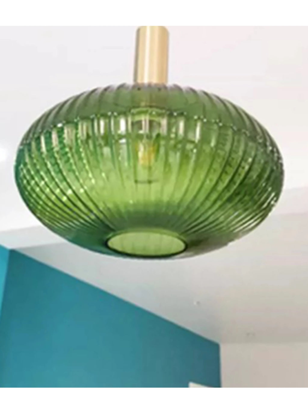 Nordic Single-Head Glass Pendant Light