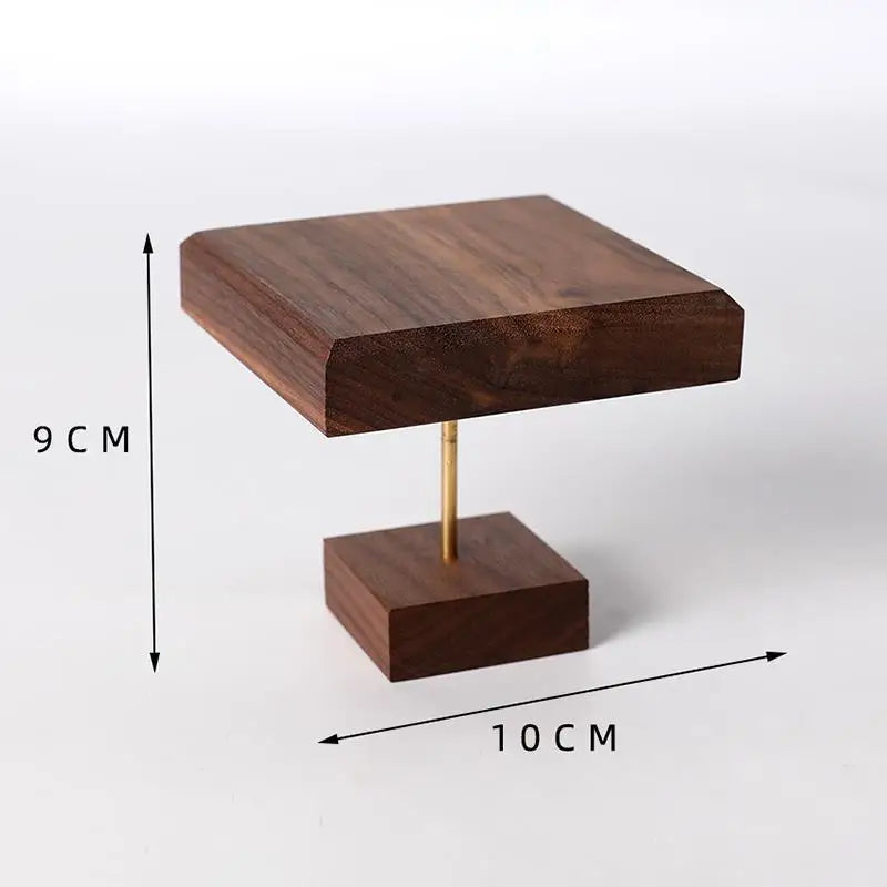 Walnut Jewelry Display Stand