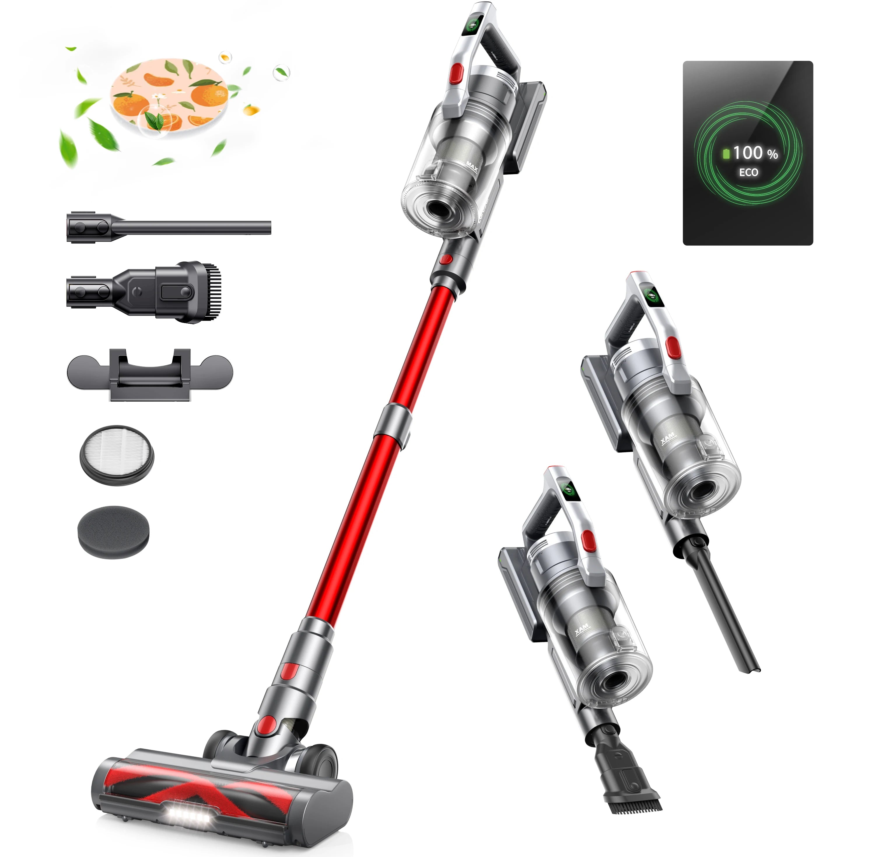 500W Cordless Vacuum Cleaner (38,000PA)
