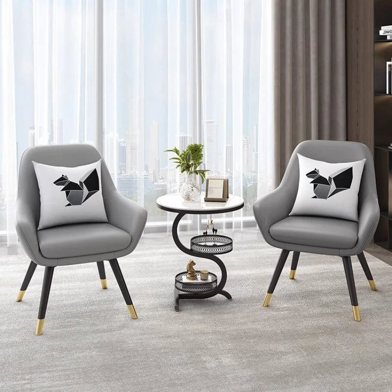 3-Tier White Marble Round Side Table