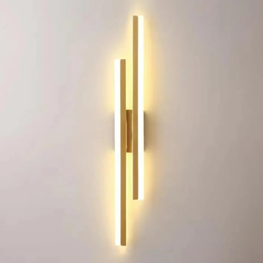 Nordic Gold LED Wall Sconce
