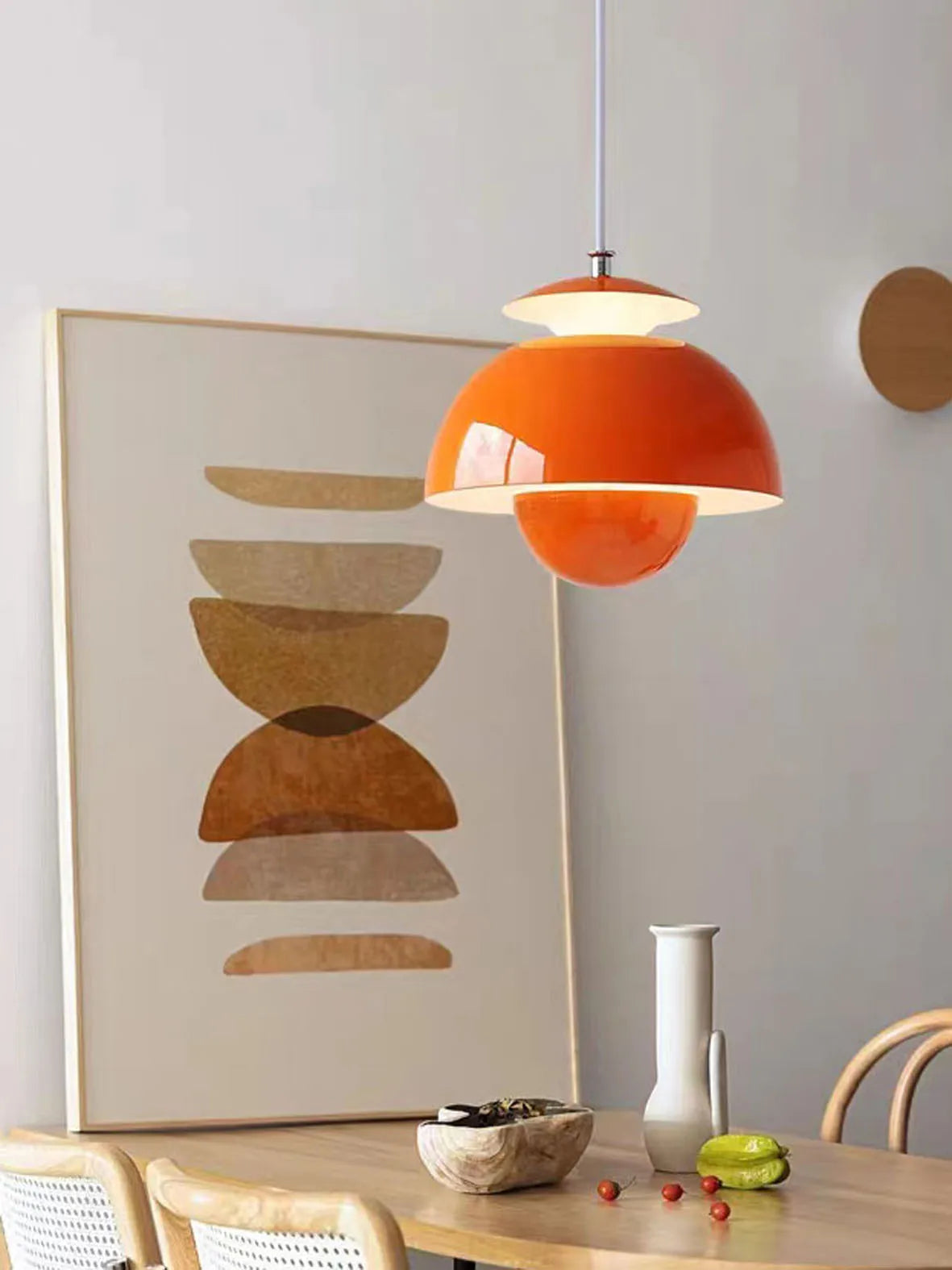 Nordic Modern Semicircle Pendant Light