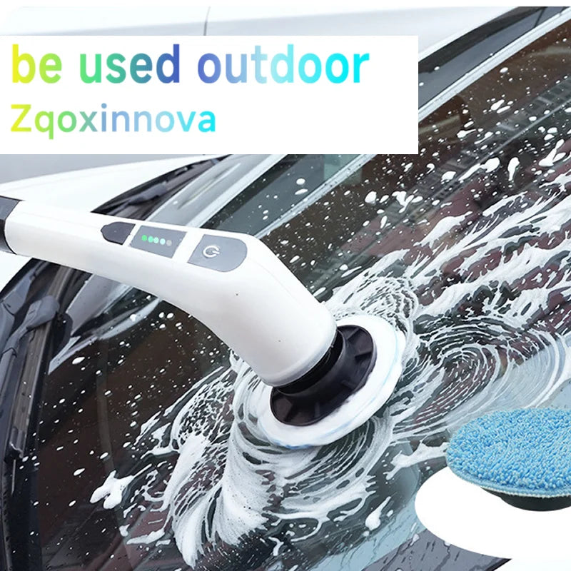 Escova de limpeza elétrica multifuncional sem fios para uso doméstico, utensílios de cozinha, escovas de cabelo, vassoura de casa de banho, esfregonas para sanitas.