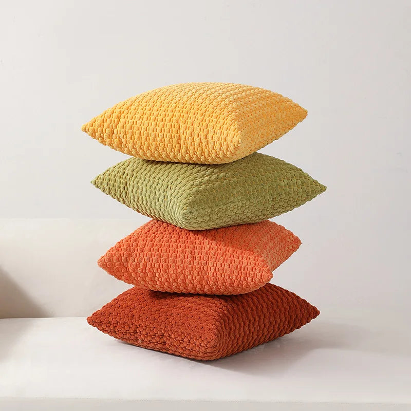 4-Piece Luxury Velvet Double-Sided Cushion Cover Set