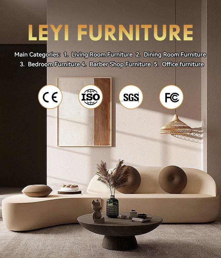 Luxury Black Marble Dining Table Set