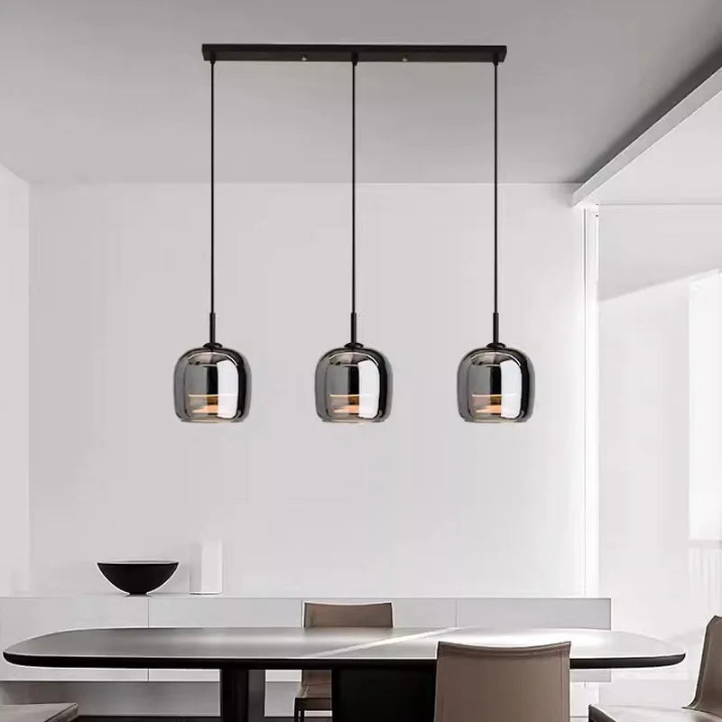 Nordic Luxury Glass LED Pendant Lamp
