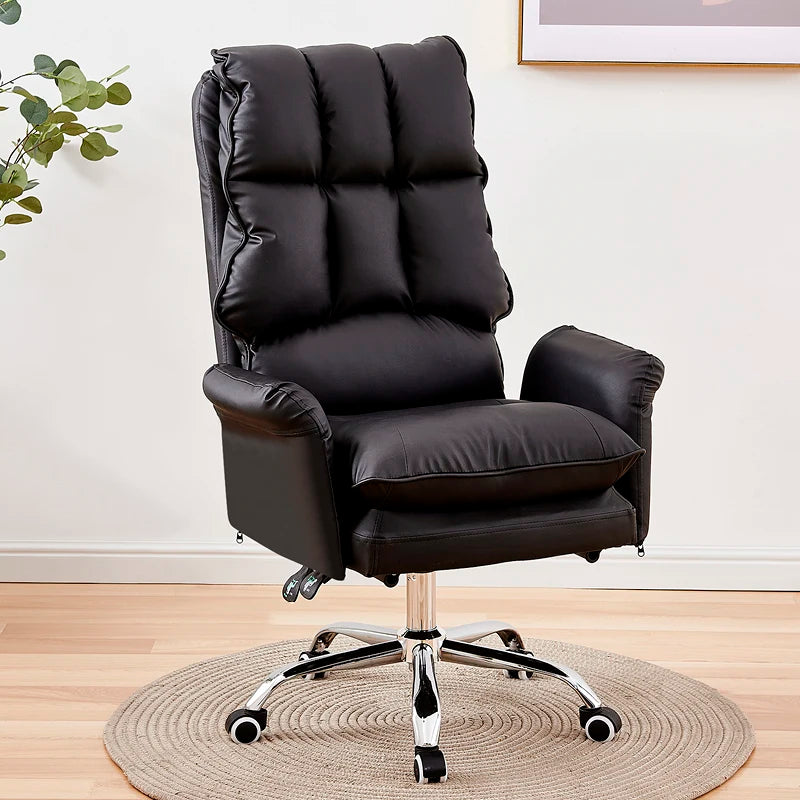 2025 Pink Gaming Office Chair with Footrest
