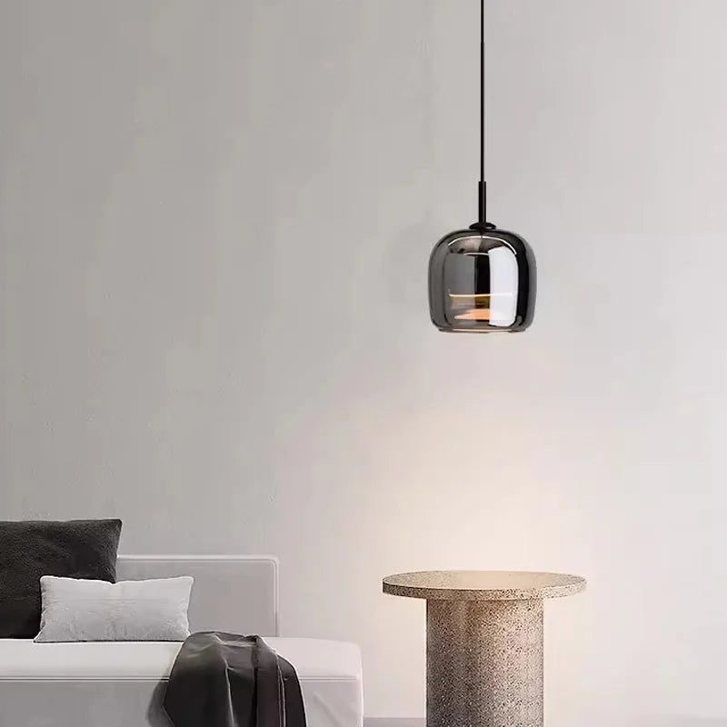 Nordic Luxury Glass LED Pendant Lamp
