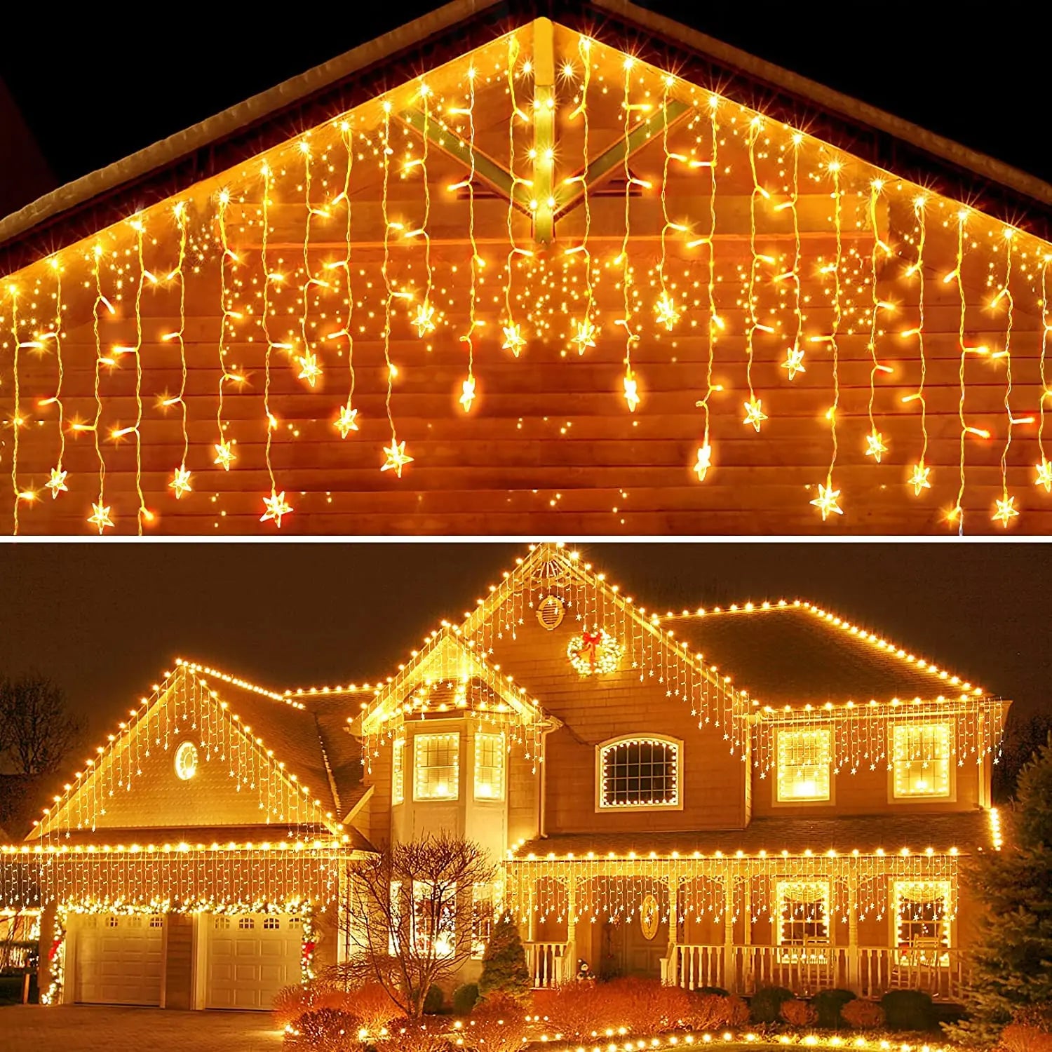 20m Outdoor Waterproof Icicle LED Garland