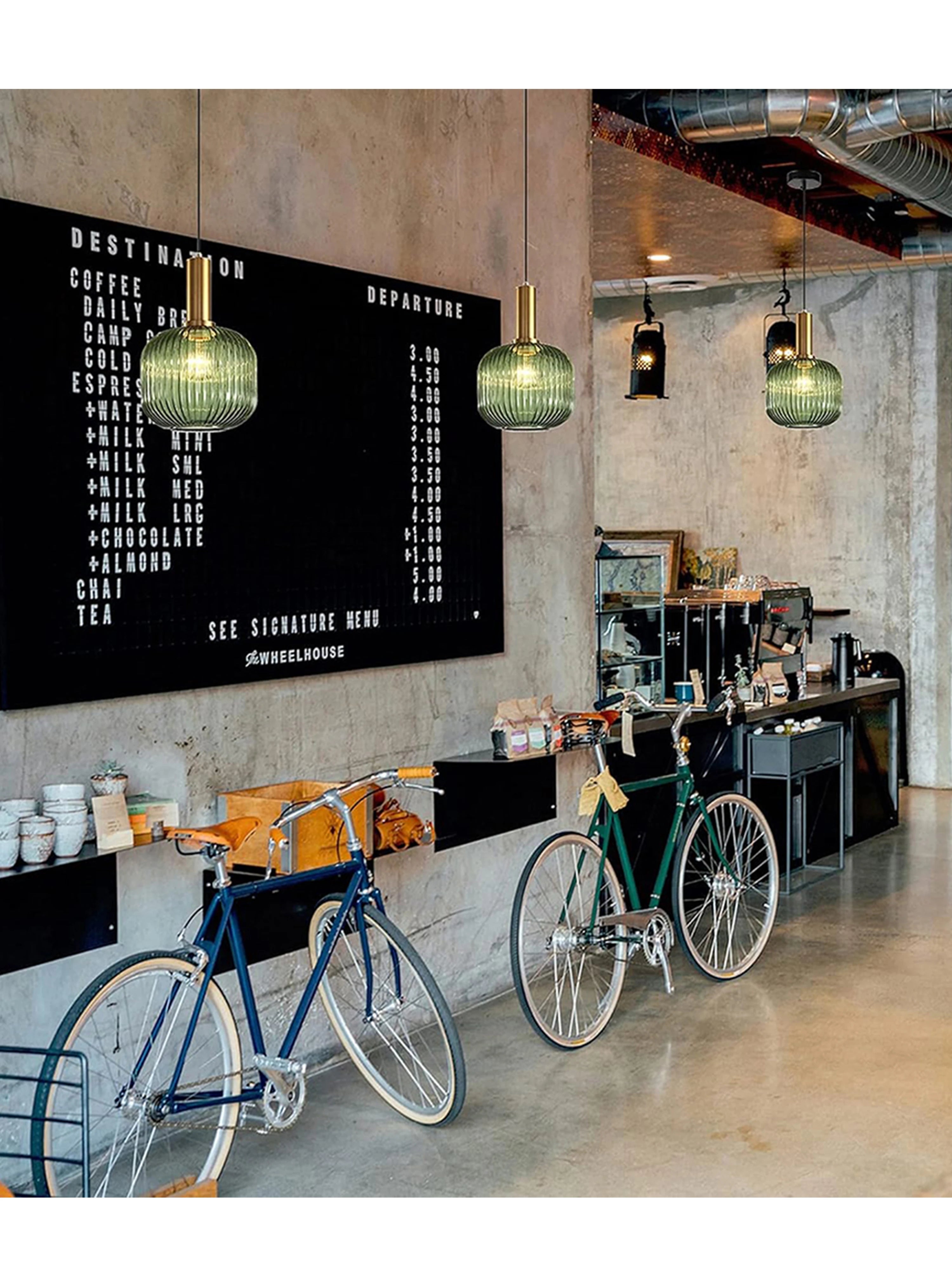 Nordic Single-Head Glass Pendant Light