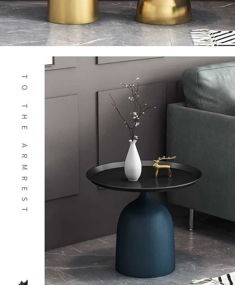 Nordic Marble Gold Side Table