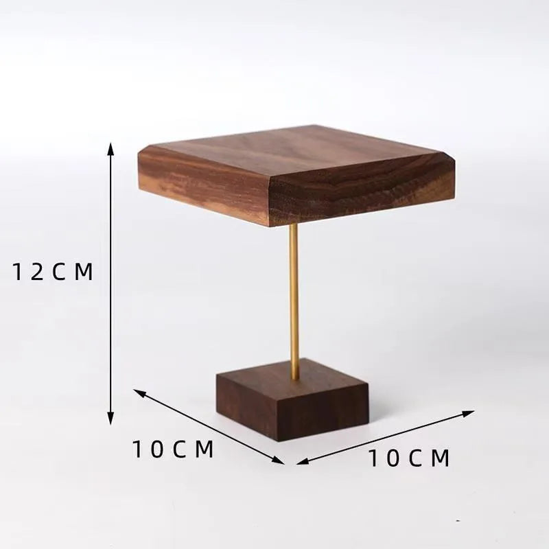 Walnut Jewelry Display Stand