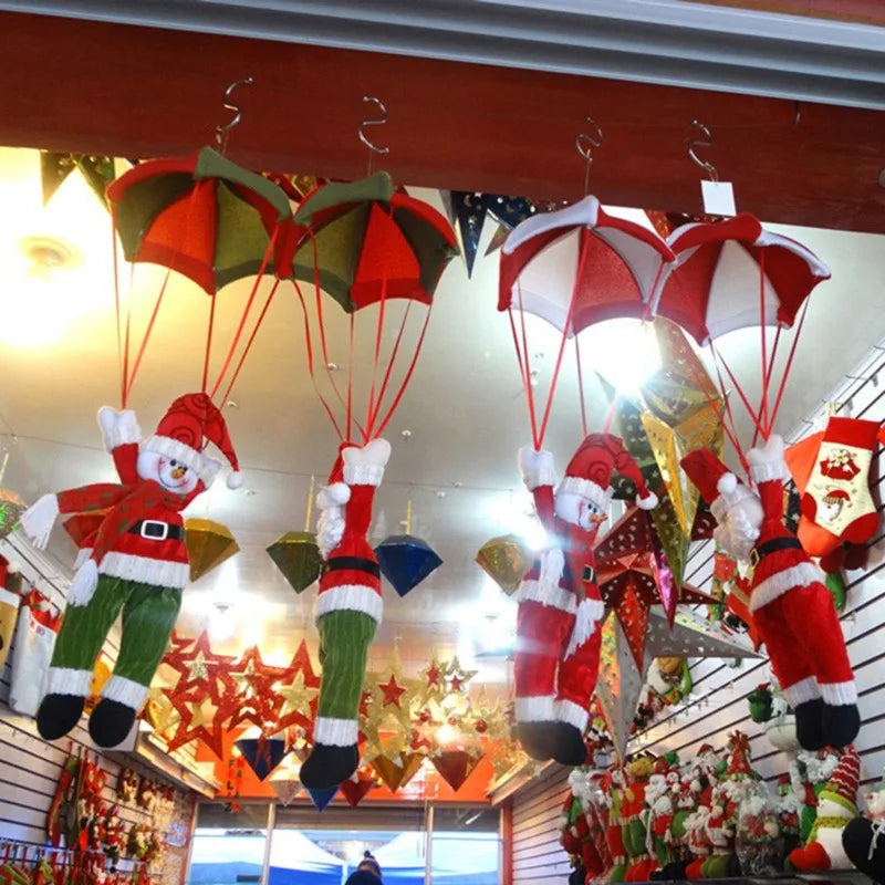 Santa Claus Parachute Ceiling Decoration