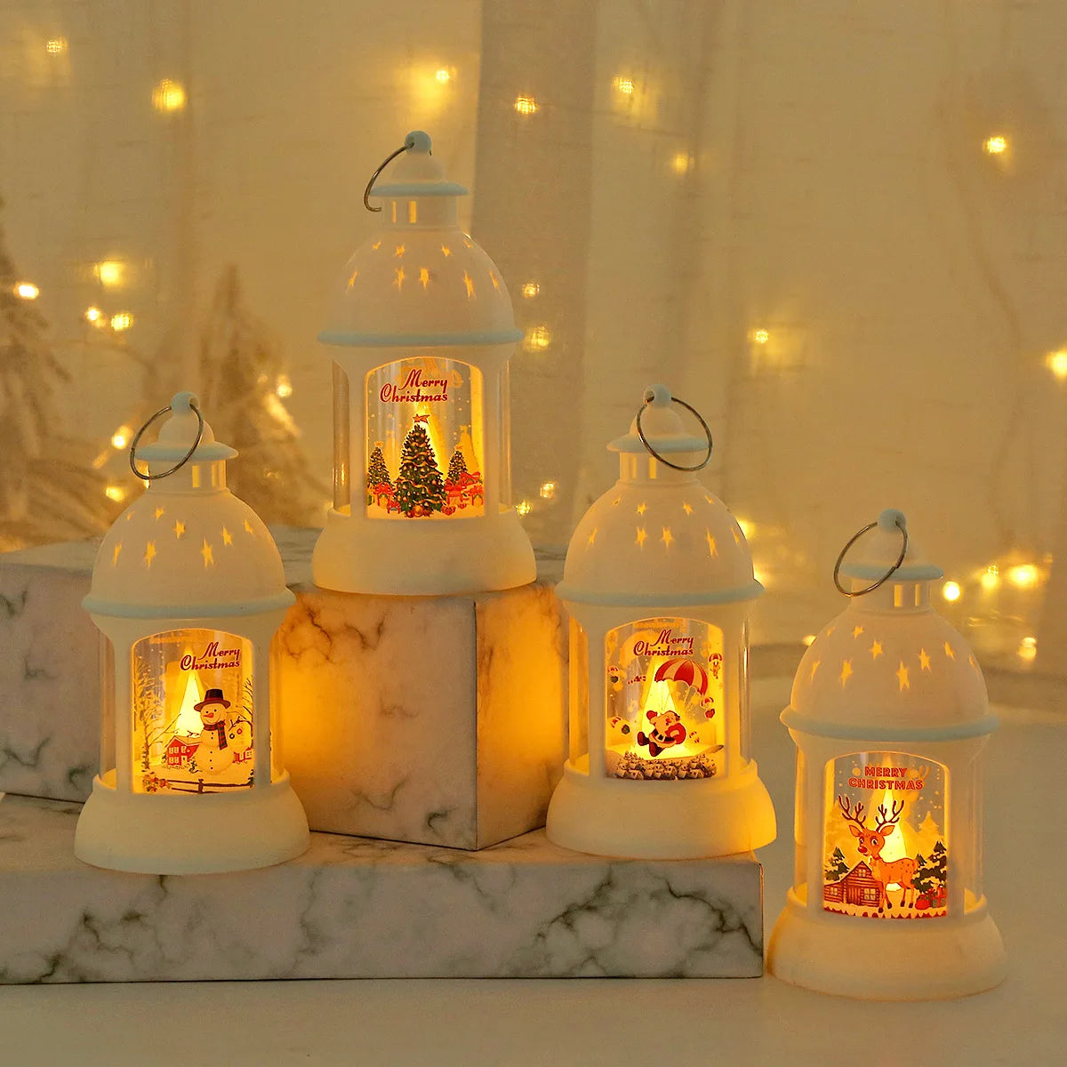 2024 Christmas LED Lantern Light