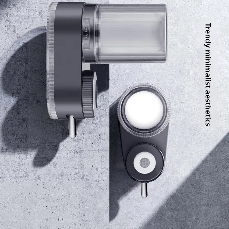 Purificador de água para torneira de cozinha doméstica com sistema de filtragem física. Tipo de purificador de água para torneira, com elemento filtrante cerâmico lavável.