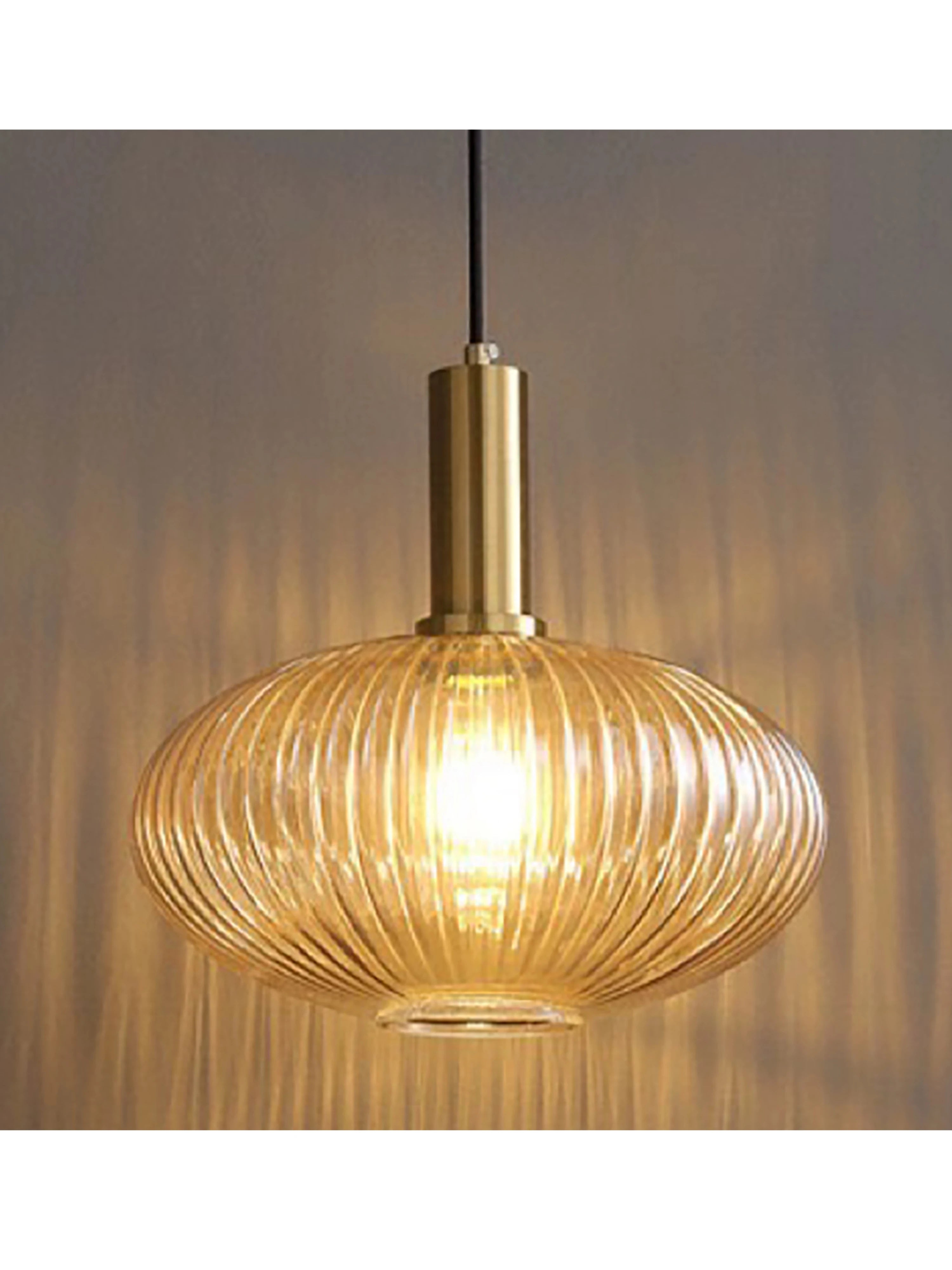 Nordic Single-Head Glass Pendant Light