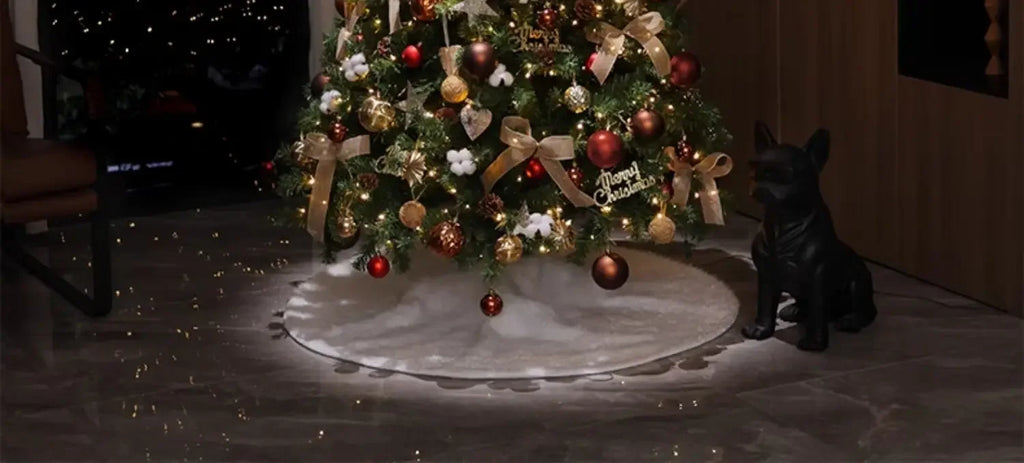 Christmas Tree Set with Lights & Ornaments