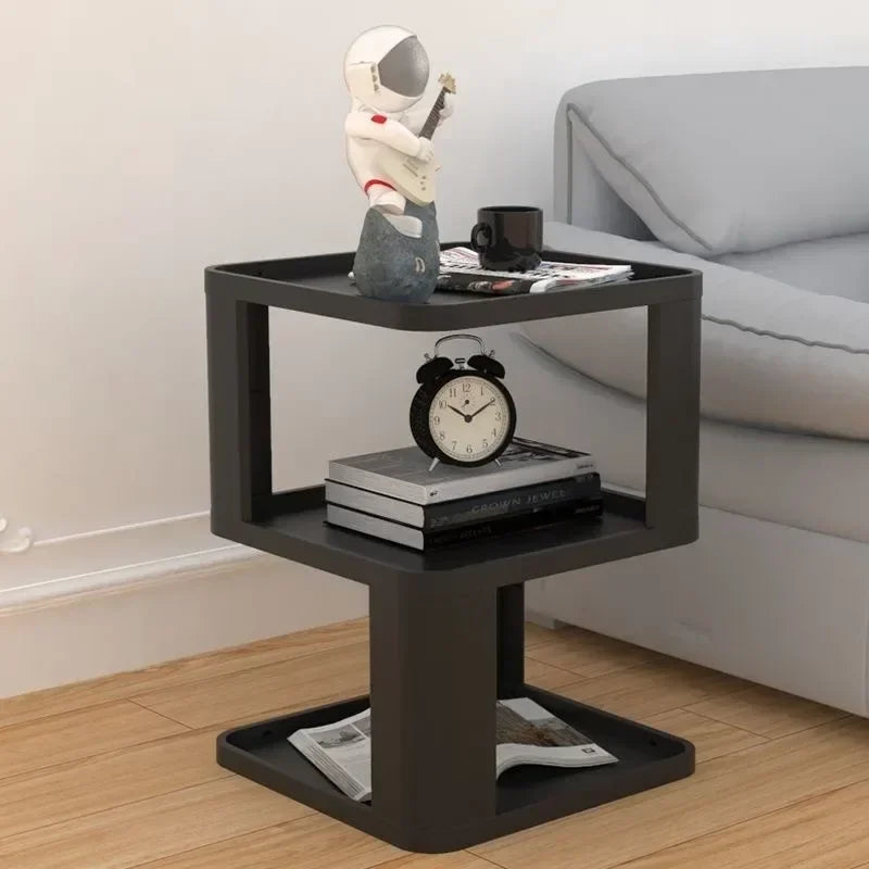 Modern White Multifunction Side Table