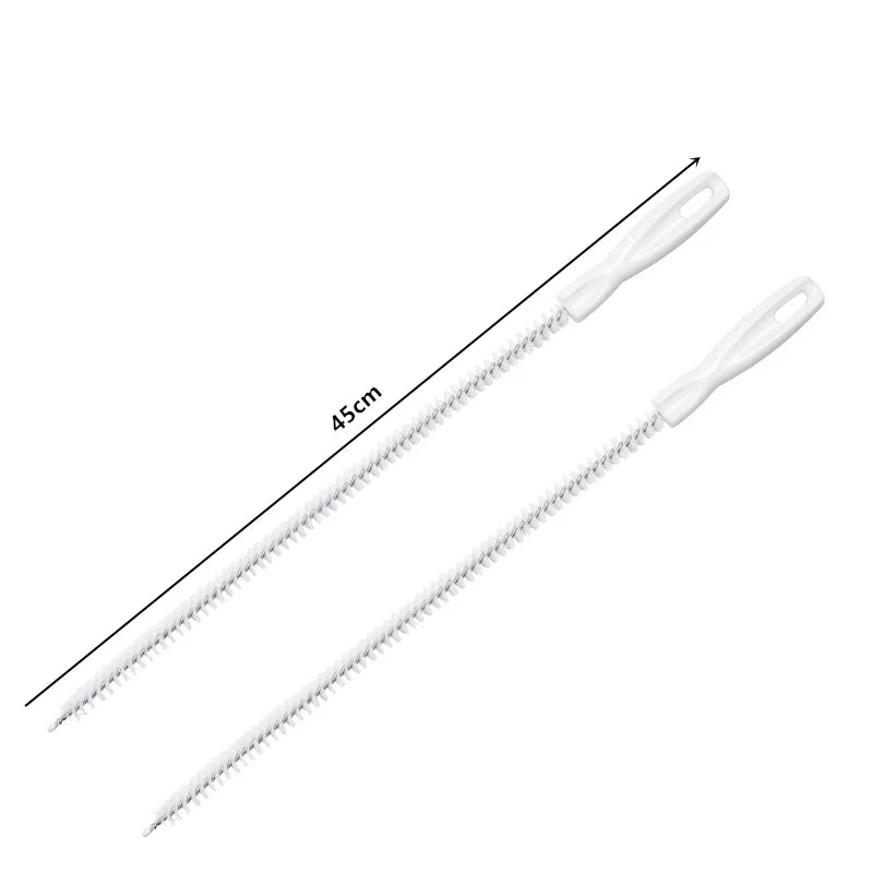 Escova desentupidora de canos, escova de limpeza de cabelo para casa de banho, escova de limpeza de esgotos, escova desentupidora de esgotos, produto de limpeza flexível, ferramenta para remover entupimentos de esgotos de cozinha.