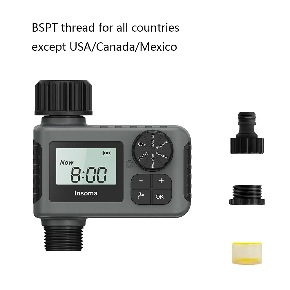 Insoma Smart Irrigation Water Timer (IPX7)