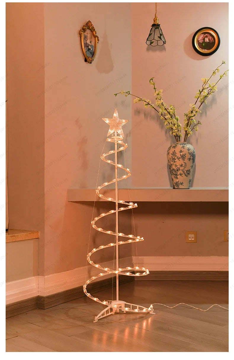 Easy-Storage Multi-Height Christmas Tree