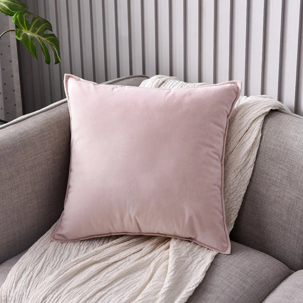 Nordic Velvet Luxury Pillow Cover (60cm)