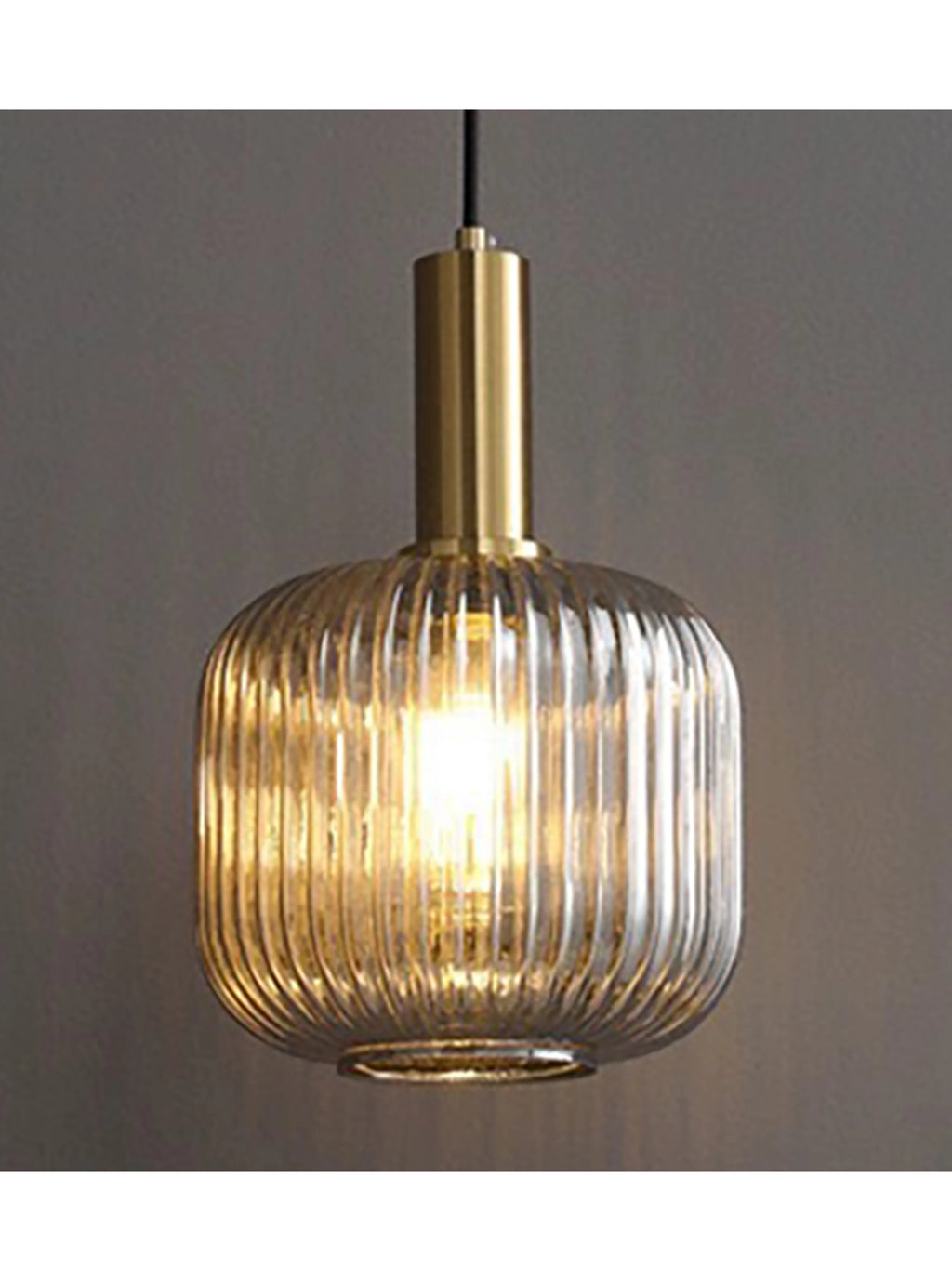 Nordic Single-Head Glass Pendant Light