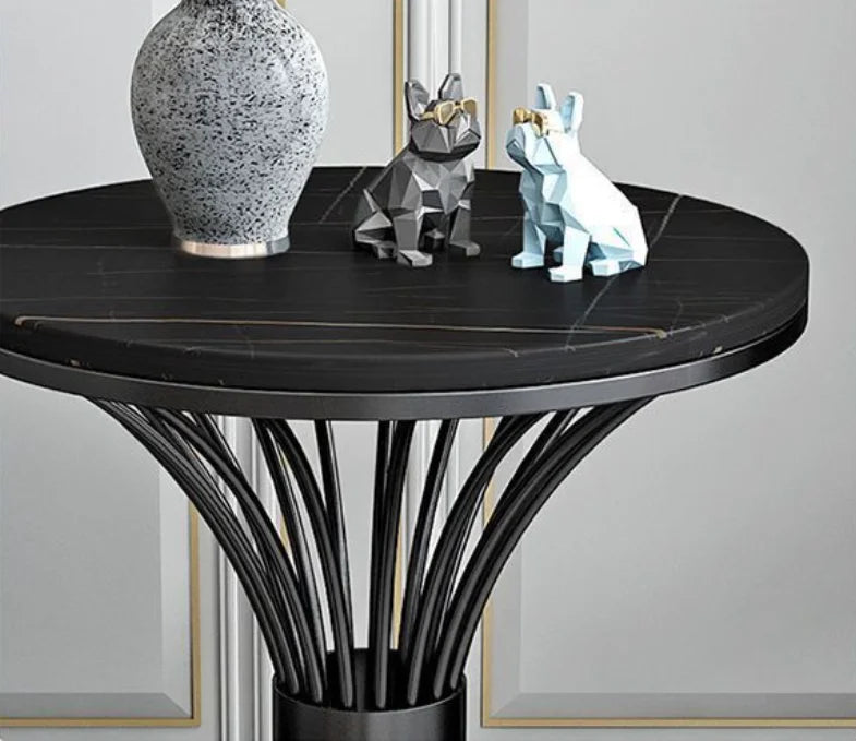 Round Marble Luxury Side Table
