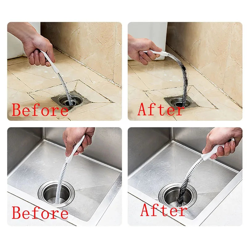 Flexible Drain & Hair Cleaning Brush
