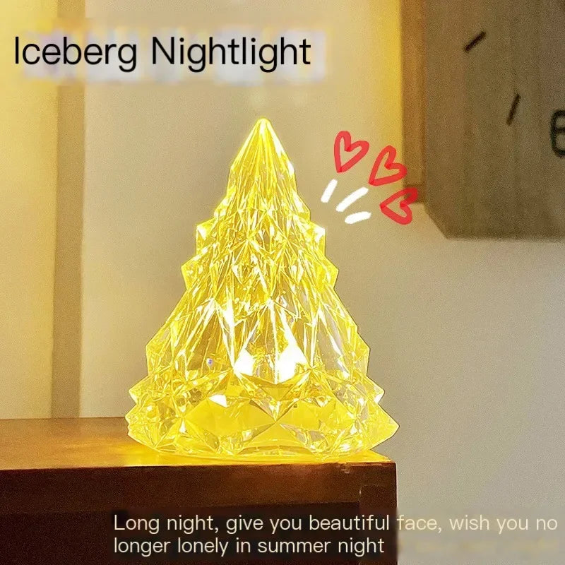 Cute Battery-Powered Christmas Lamp