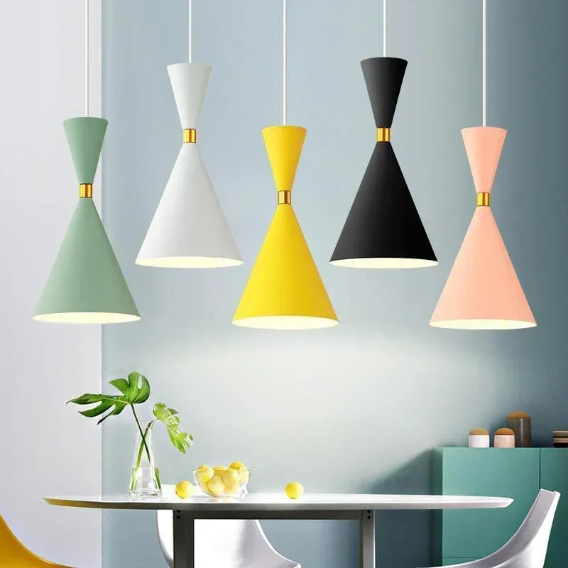 Nordic Modern Macaron Pendant Light