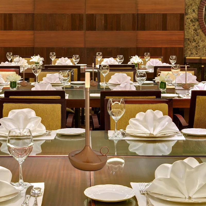 Luxury Ambient Desk Lamp with Wireless Charging