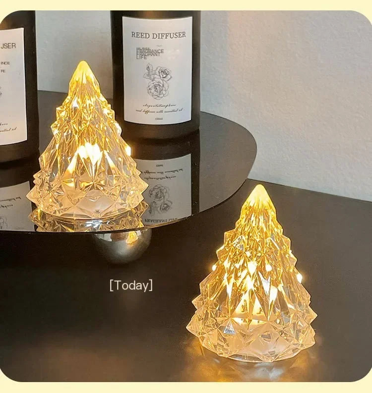 Cute Battery-Powered Christmas Lamp