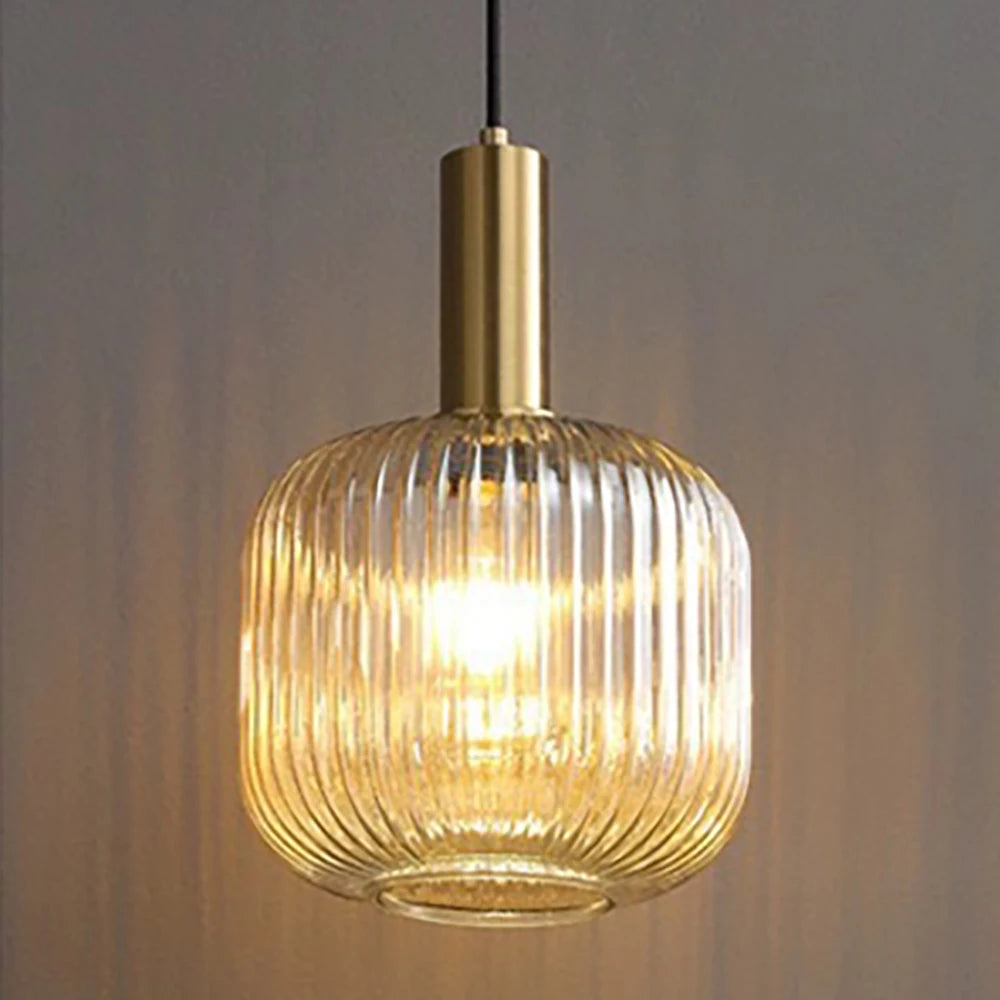 Nordic Single-Head Glass Pendant Light