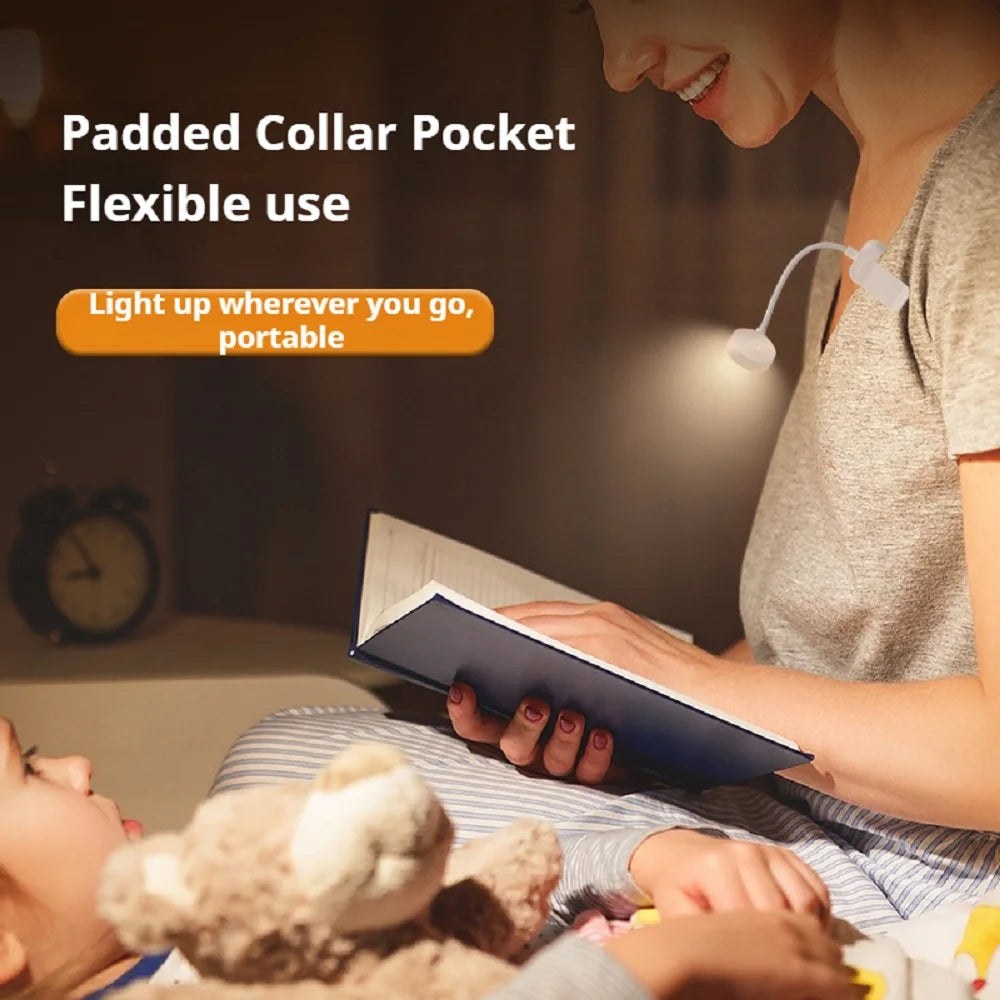 Mini LED Clip-On Reading Light (3 Modes)