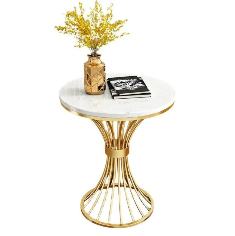 Round Marble Luxury Side Table