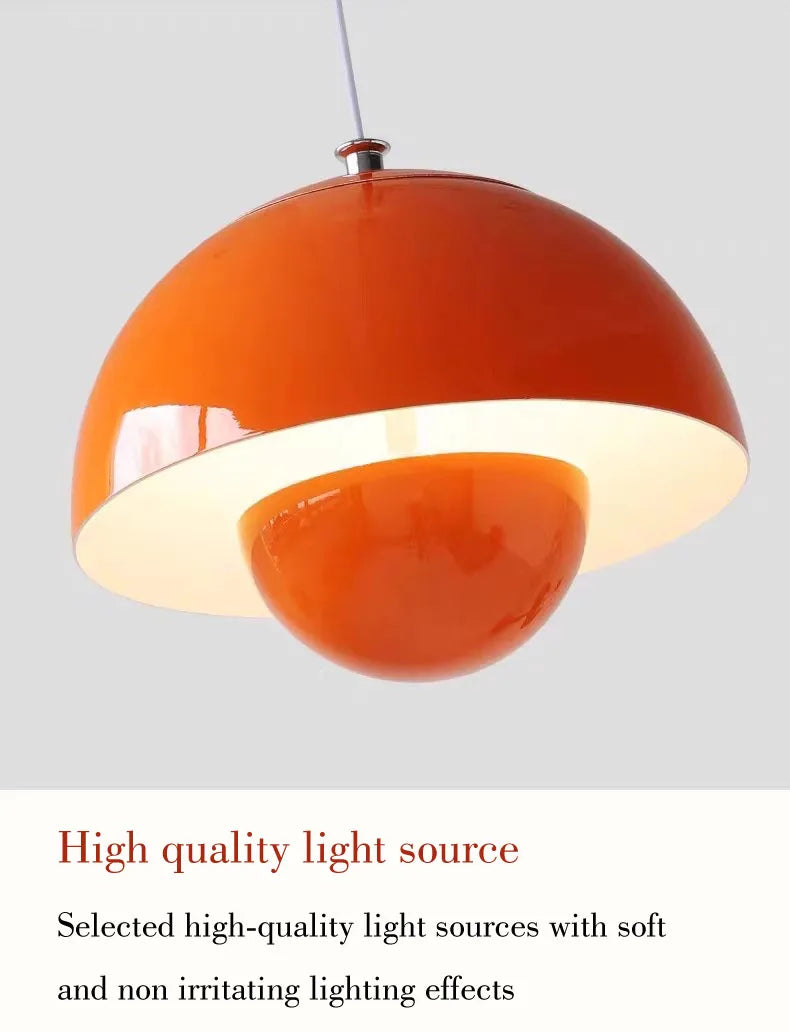 Nordic Modern Semicircle Pendant Light