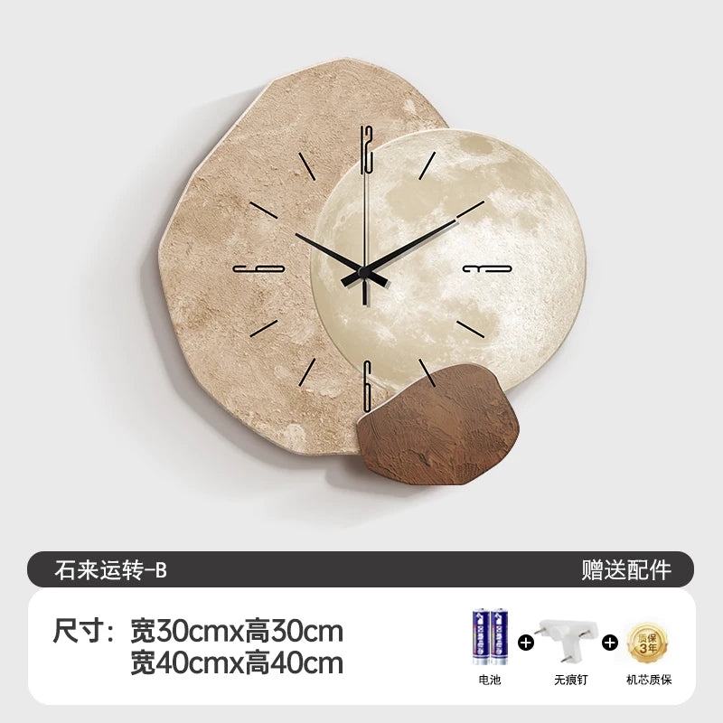 2025 Light-Luxury High-End Wall Clock