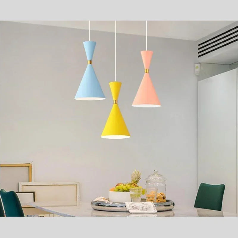 Nordic Modern Macaron Pendant Light